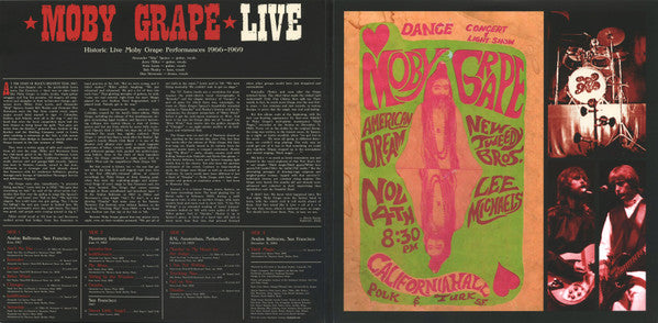Live (Historic Live Moby Grape Performances 1966-1969) | Mint (M) Mint (M)