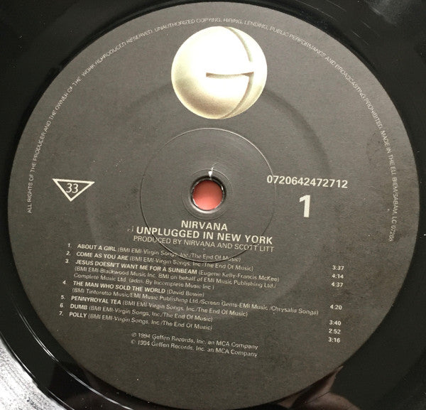 MTV Unplugged In New York | Mint (M) Mint (M)