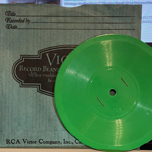 No Artist Antique Victor Recording Blank Home Recording | Very Good Plus (VG+) Near Mint (NM)
