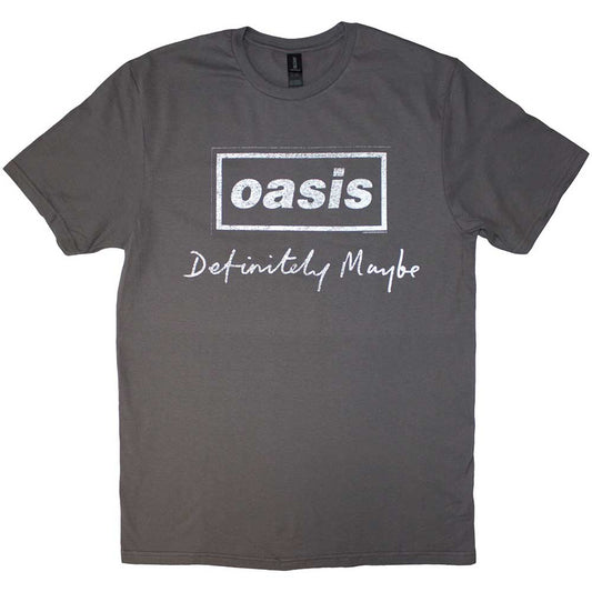 Definitely Maybe Distressed Text Logo | Men's |