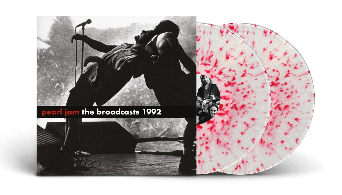 1992 BROADCASTS (CLEAR/RED SPLATTER VINYL) | Mint (M) Mint (M)