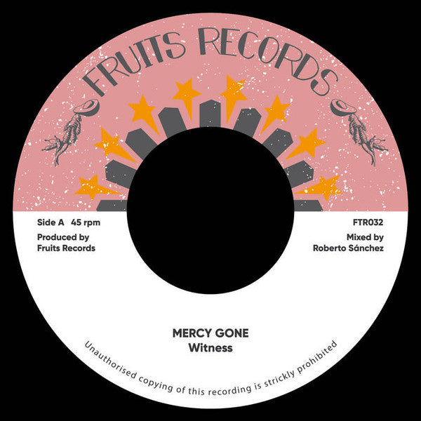 Mercy Gone *7"* | Mint (M) Generic