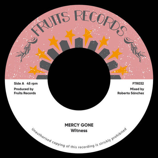 Mercy Gone *7"* | Mint (M) Generic