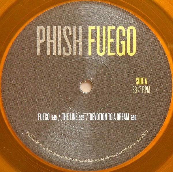 Fuego [Spontaneous Combustion Ed.] [Flame 2 LP] | Mint (M) Mint (M)