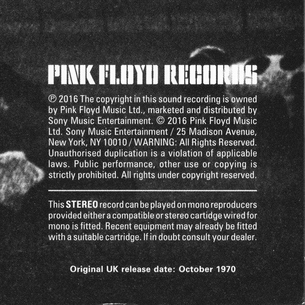 Pink Floyd Atom Heart Mother Pink Floyd Records LP, Album, RE, RM, 180 Mint (M) Mint (M)