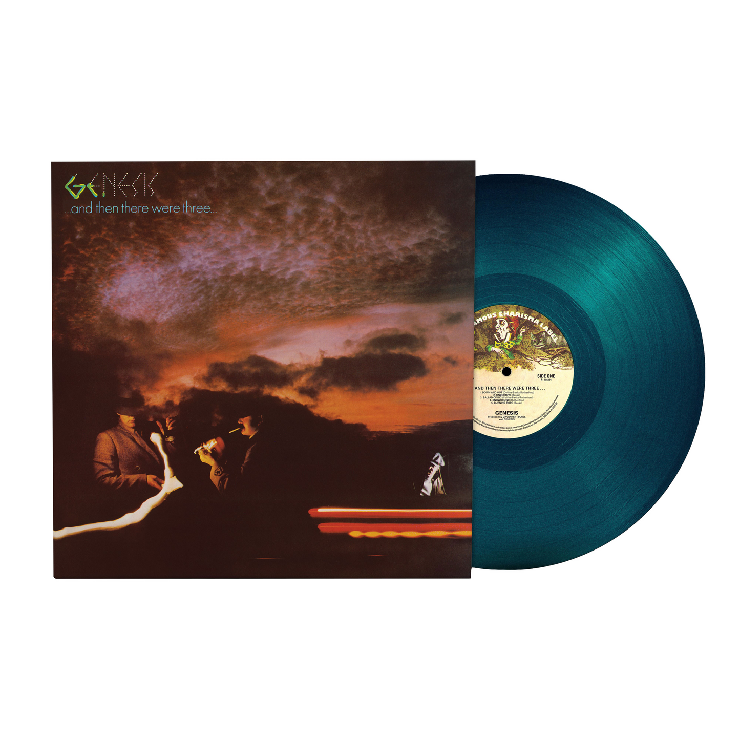 And Then There Were Three (B&M EXCLUSIVE | SEA BLUE VINYL) | Mint (M) Mint (M)- X Vinyl Record
