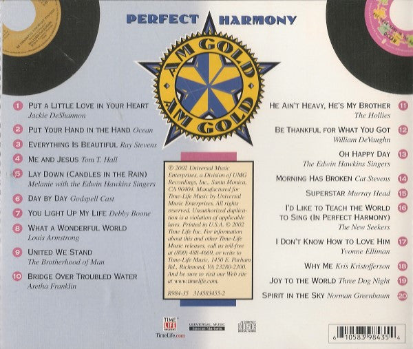 AM Gold - Perfect Harmony *CD* | Mint (M) Mint (M)