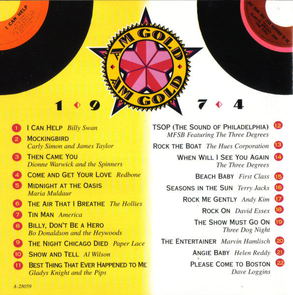 AM Gold 1974 *CD* | Mint (M) Mint (M)