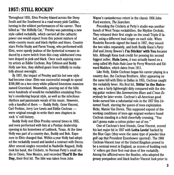 1957 Still Rockin' *CD* | Mint (M) Mint (M)