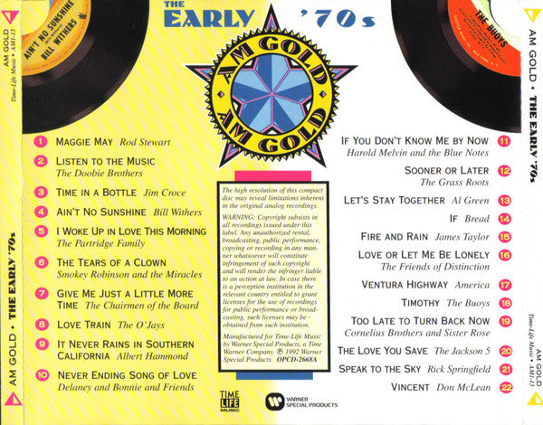 AM Gold (The Early '70s) *CD* | Mint (M) Mint (M)