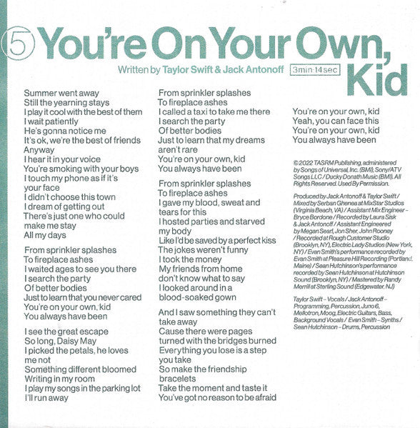 Midnights (CD) | Mint (M) Mint (M)