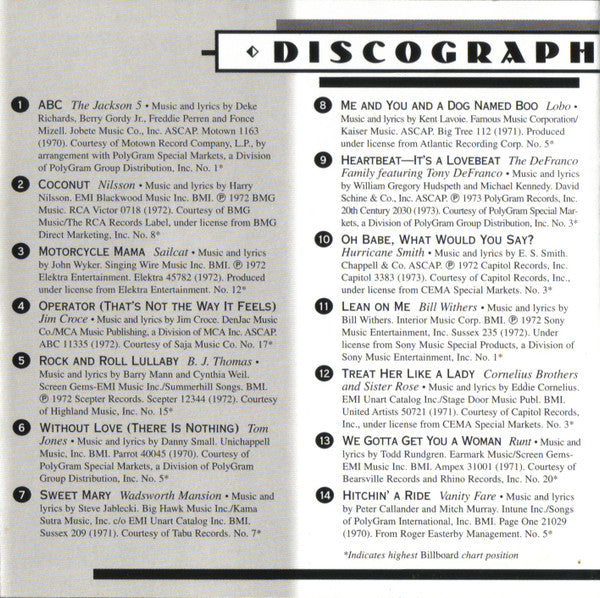 AM Gold - Early-'70s Classics *CD* | Mint (M) Mint (M)