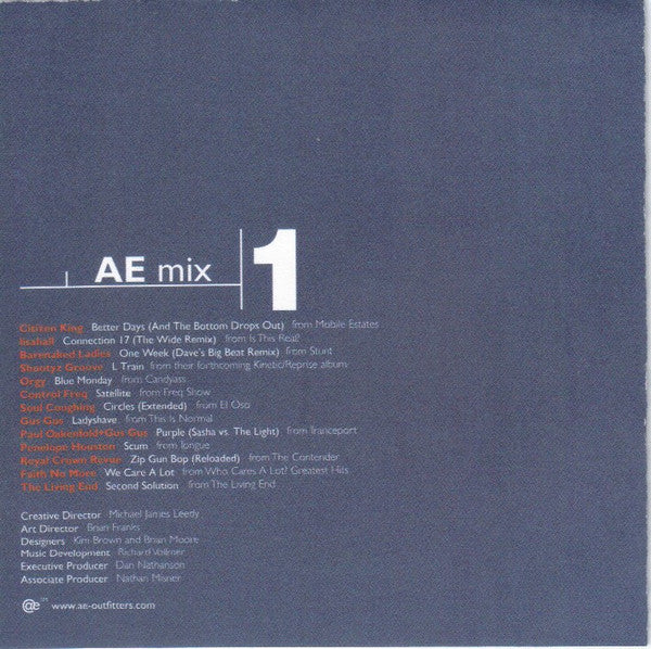 AE Mix 1 *CD/SEALED* | Mint (M) Mint (M)