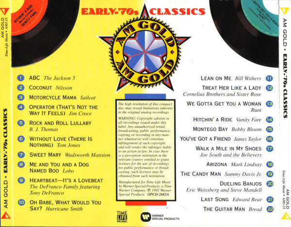 AM Gold - Early-'70s Classics *CD* | Mint (M) Mint (M)