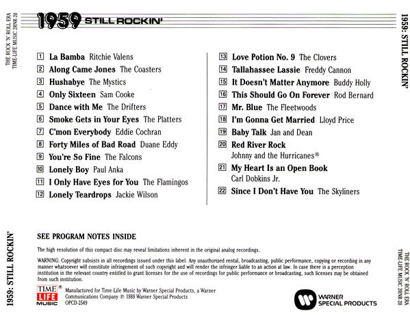 1959 Still Rockin' *CD* | Mint (M) Mint (M)