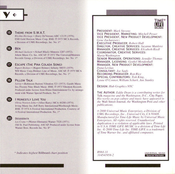 AM Gold - Mellow Hits Of The '70s *CD* | Mint (M) Mint (M)