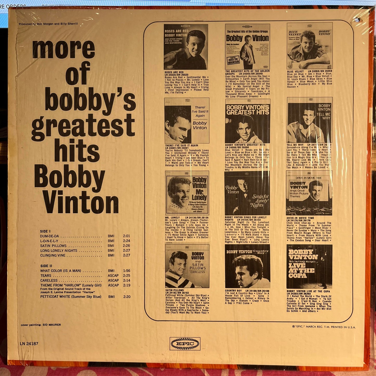 More Of Bobby's Greatest Hits *SHRINK* | Excellent (EX) Near Mint (NM)