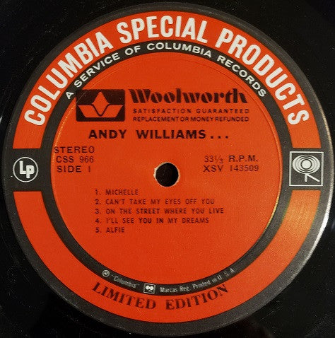 Andy... & Company *SANTA MARIA* | Near Mint (NM) Excellent (EX)- X Vinyl Record