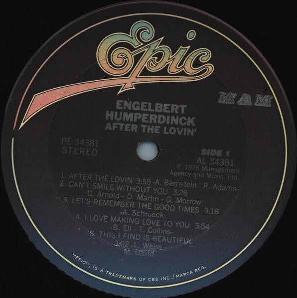 After The Lovin' | Near Mint (NM) Near Mint (NM)