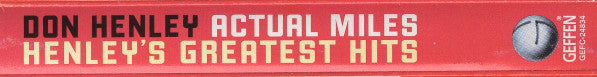 Actual Miles (Henley's Greatest Hits) *CASSETTE* | Near Mint (NM) Near Mint (NM)