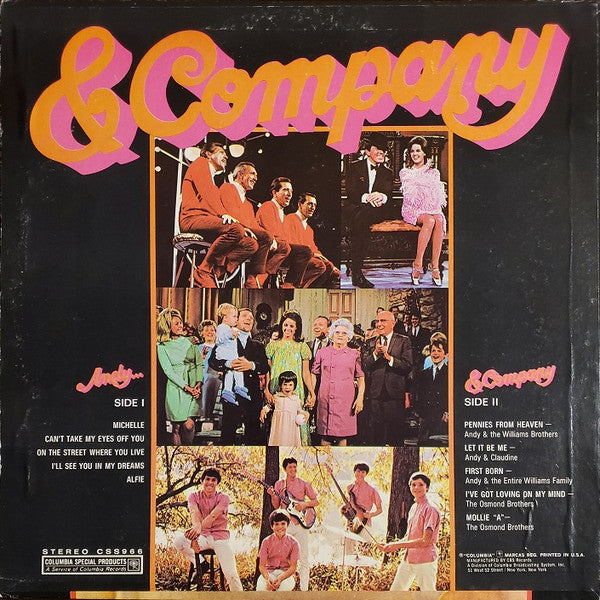 Andy... & Company *SANTA MARIA* | Near Mint (NM) Excellent (EX)- X Vinyl Record