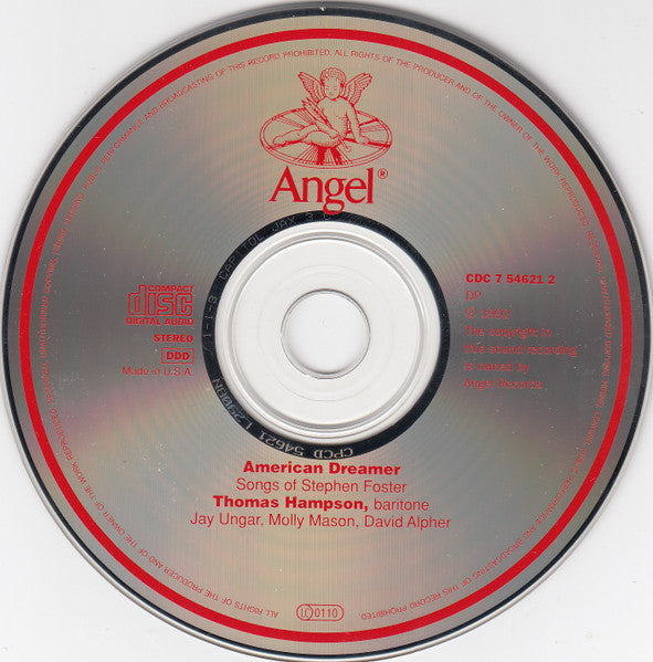 American Dreamer: Songs of Stephen Foster (CD) | Near Mint (NM) Near Mint (NM)- X Vinyl Record