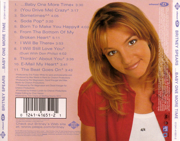 ...Baby One More Time (CD) | Near Mint (NM) Near Mint (NM)