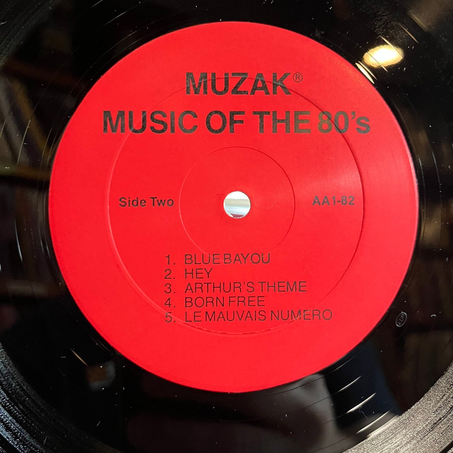 Muzak-Music Of The 80's (VINYL) | Near Mint (NM) Near Mint (NM)