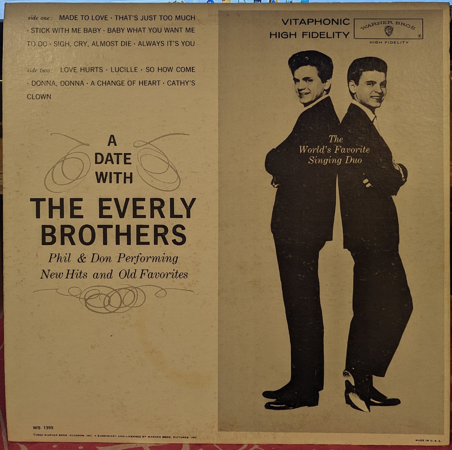A Date With The Everly Brothers | Near Mint (NM) Near Mint (NM)