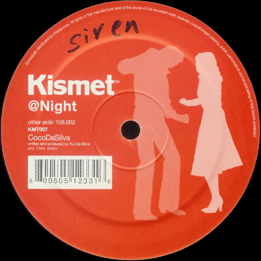 @Night | Near Mint (NM) Very Good Plus (VG+)