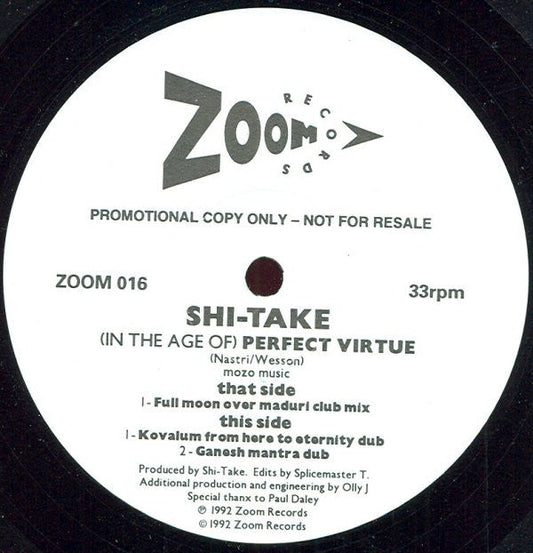 (In The Age Of) Perfect Virtue | Very Good (VG) Generic