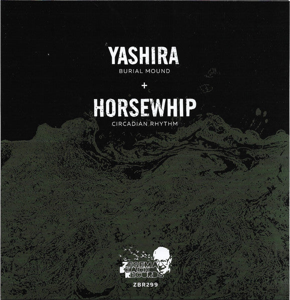 Yashira / Horsewhi Split (WHITE MARBLE VINYL 7") | Mint (M) Mint (M)