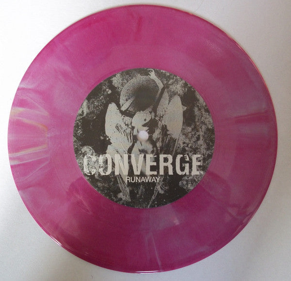 Converge / Dropdead (7" COLOR BONG' VINYL) *ORANGE/GREY* | Mint (M) Mint (M)