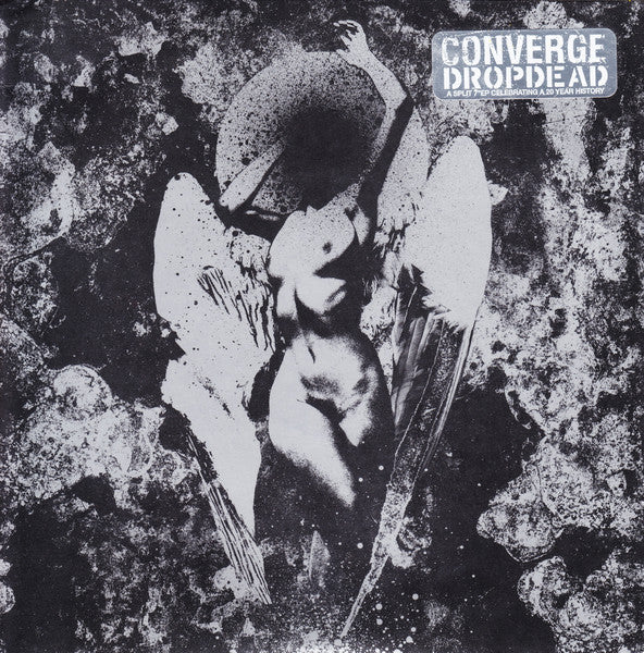 Converge / Dropdead (7" COLOR BONG' VINYL) *ORANGE/BLUE* | Mint (M) Mint (M)