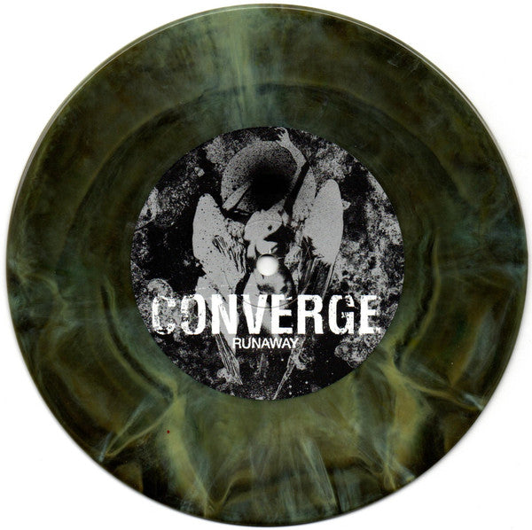 Converge / Dropdead (7" COLOR BONG' VINYL) *ORANGE/GREY* | Mint (M) Mint (M)