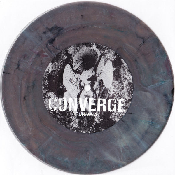 Converge / Dropdead (7" COLOR BONG' VINYL) *PINK/BLUE* | Mint (M) Mint (M)