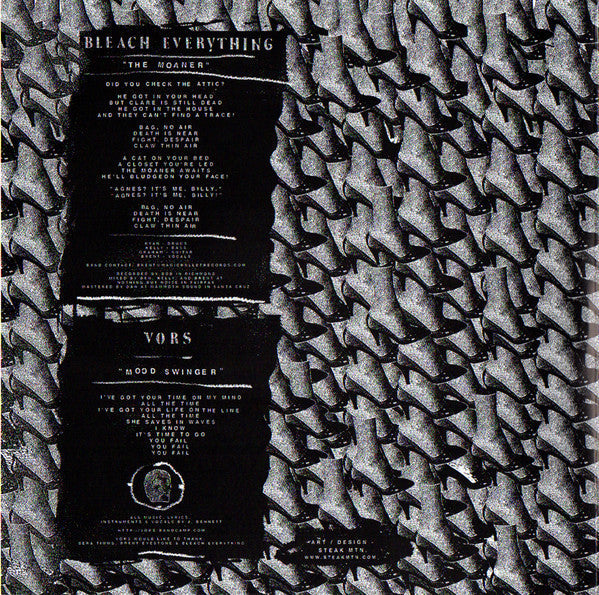 Bleach Everything / VORS – Split (WHITE VINYL 7") | Mint (M) Mint (M)