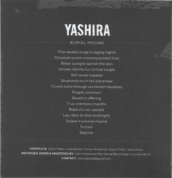 Yashira / Horsewhi Split (WHITE MARBLE VINYL 7") | Mint (M) Mint (M)
