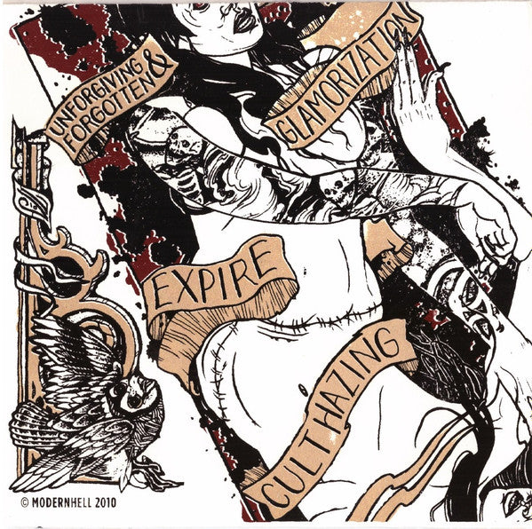 Cult Hazing (7" VINYL) *YELLOW VINYL* HAND-NUMBERED 34/70 W/ COVE INSERT | Mint (M) Mint (M)