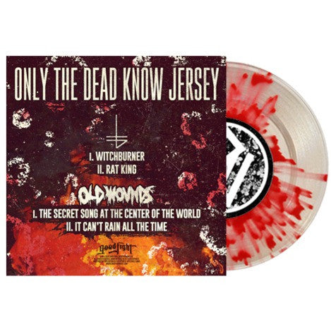 Only The Dead Know Jersey (CLEAR W/ RED SPLATTER VINYL 7") | Mint (M) Mint (M)