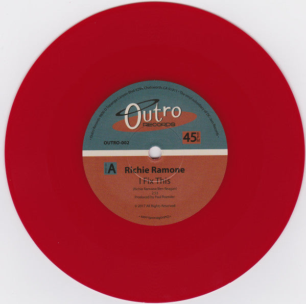 I Fix This / Pretty Poison (RED VINYL 7") | Mint (M) Mint (M)