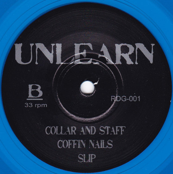 Unlearn (TRANSPARENT BLUE VINYL 7") | Mint (M) Mint (M)