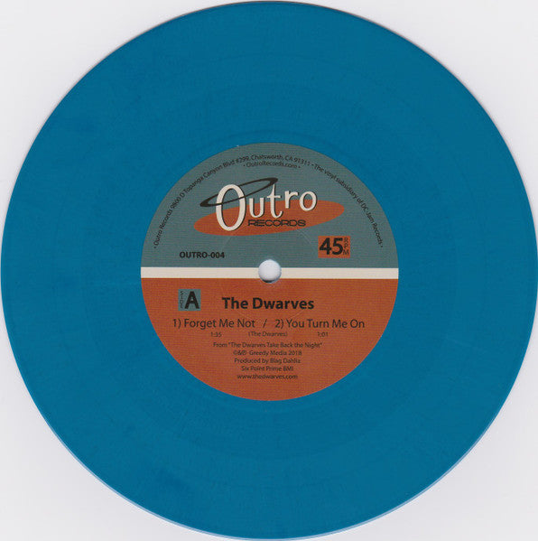 Dwarves Meet The Sloths (7" BLUE VINYL) | Mint (M) Mint (M)