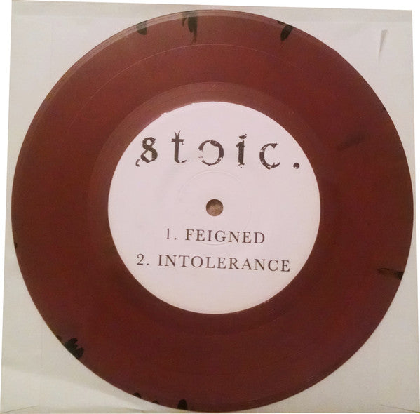 Stoic / Oldneck Split (WHITE W/ GREEN SPLATTER VINYL 7") | Mint (M) Mint (M)
