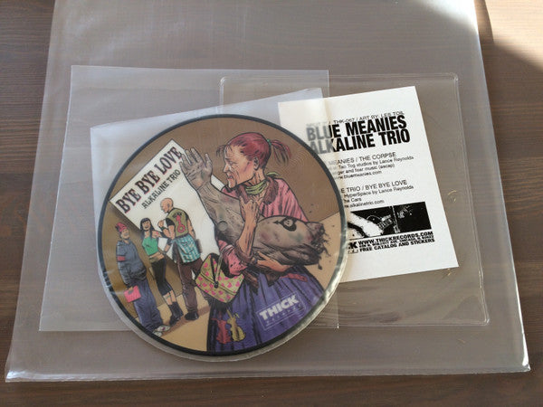 Alkaline Trio / Blue Meanies (VINYL 7" PICTURE DISC) | Mint (M) Mint (M)