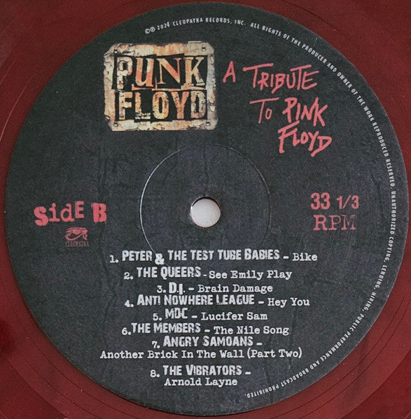 Punk Floyd (A Tribute To Pink Floyd)(COLOR VINYL) | Mint (M) Mint (M)