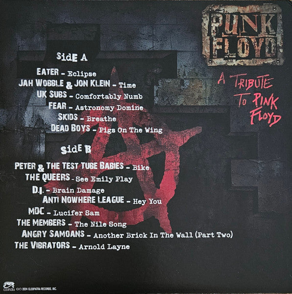 Punk Floyd (A Tribute To Pink Floyd)(COLOR VINYL) | Mint (M) Mint (M)