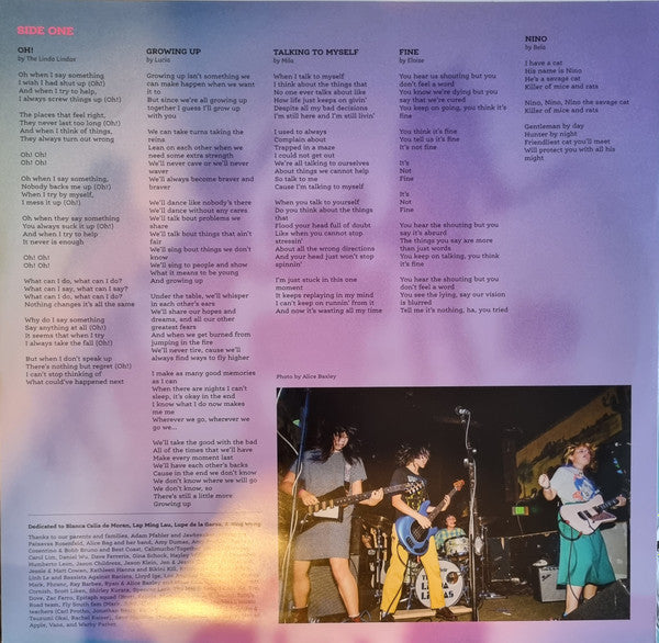 Growing Up (IEX: CLEAR & BLUE + PINK SPLATTER VINYL) |