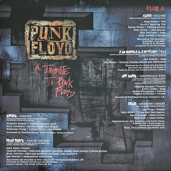 Punk Floyd (A Tribute To Pink Floyd)(COLOR VINYL) | Mint (M) Mint (M)