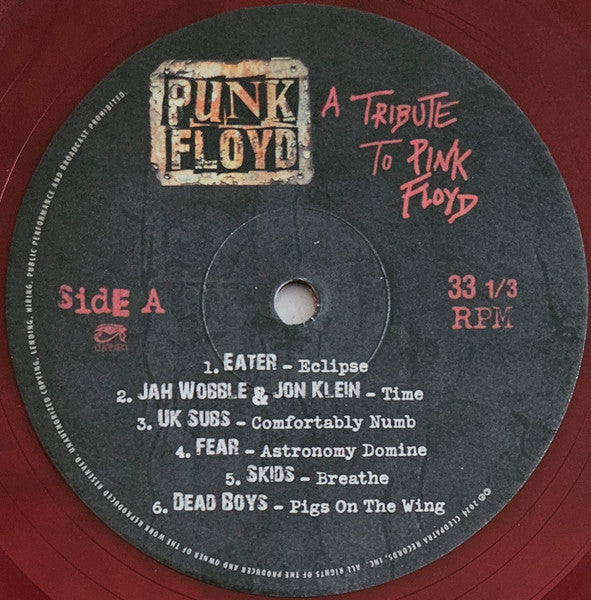 Punk Floyd (A Tribute To Pink Floyd)(COLOR VINYL) | Mint (M) Mint (M)